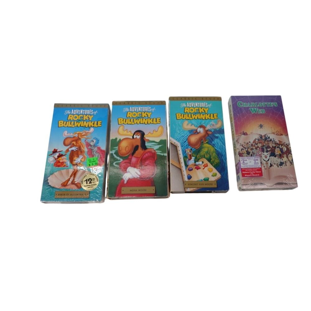Lot of 4 Vintage 90s Movie